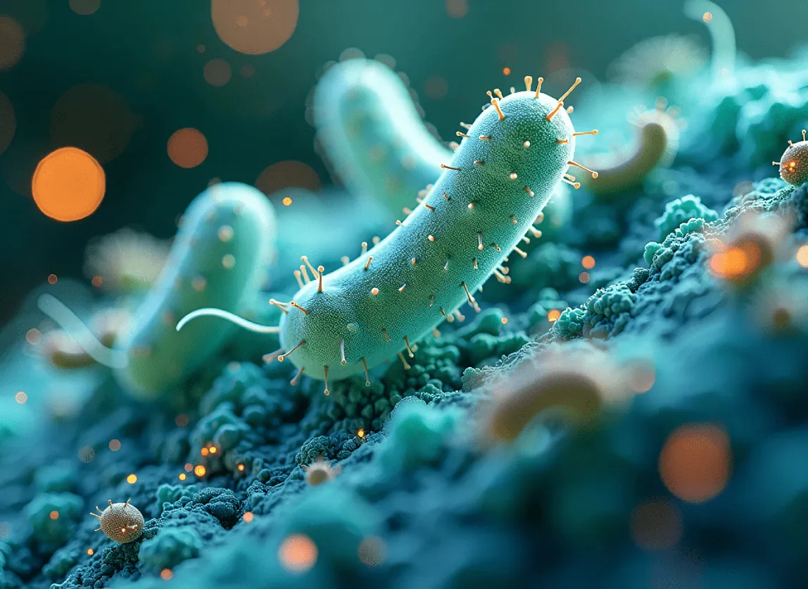 Lactobacillus reuteri bacteria illustration